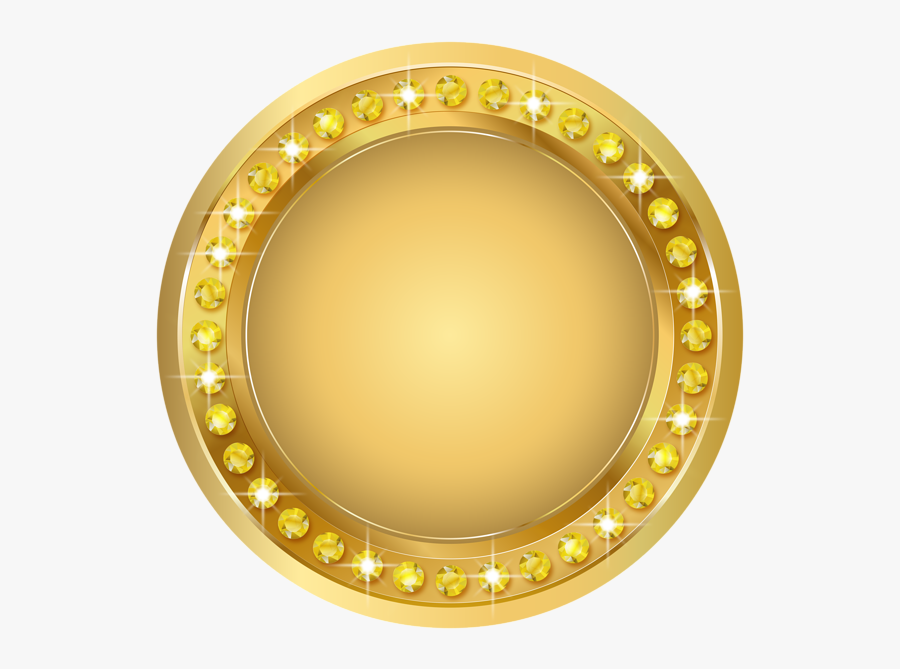 Seal Gold Png Transparent Clip Art Image - Transparent Background Gold Banner Png, Transparent Clipart