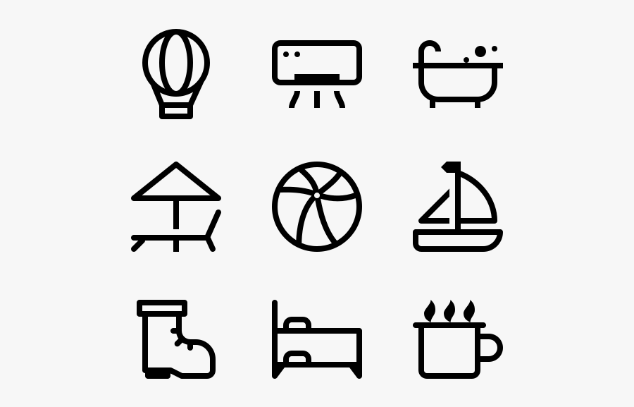 Travel And Tourism - Math Icon, Transparent Clipart