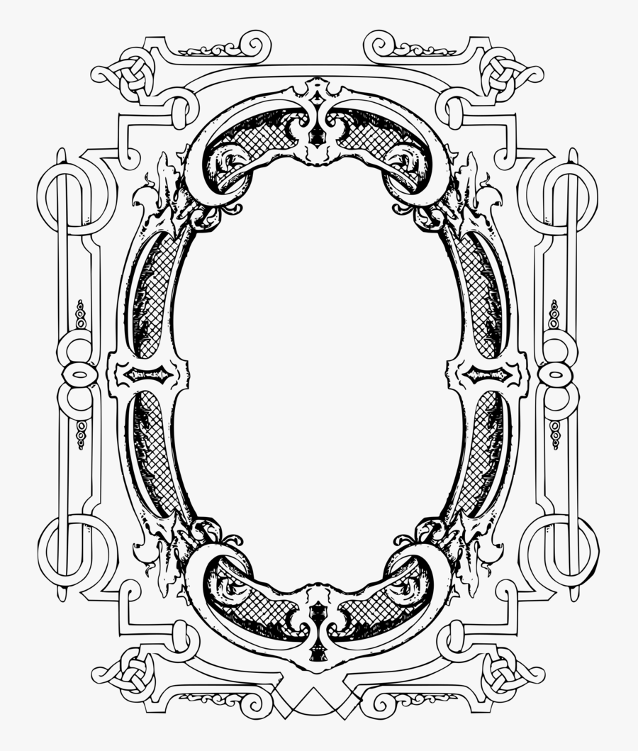 Ornate Frame By J4p4n - Frame Clip Art, Transparent Clipart