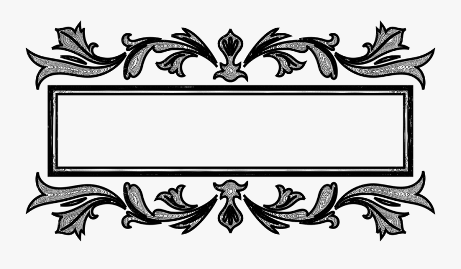 Frame, Vintage, Ornate, Swirl, Transparent, Retro - กรอบ วิน เท จ, Transparent Clipart