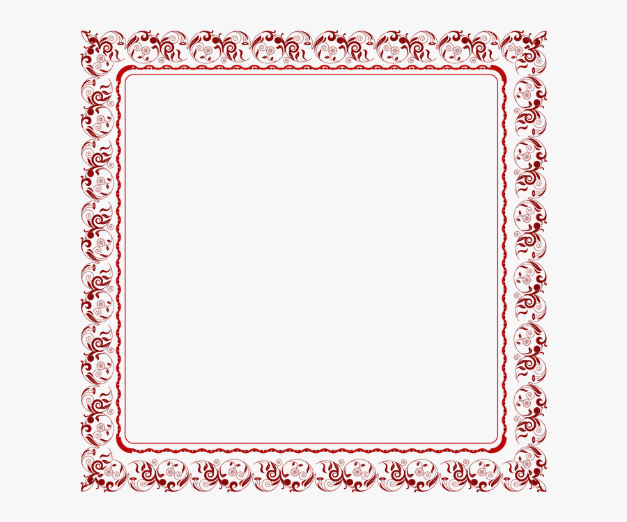 Rectangle Outline Png -frame, Isolated, Label, Line, - Picture Frame, Transparent Clipart