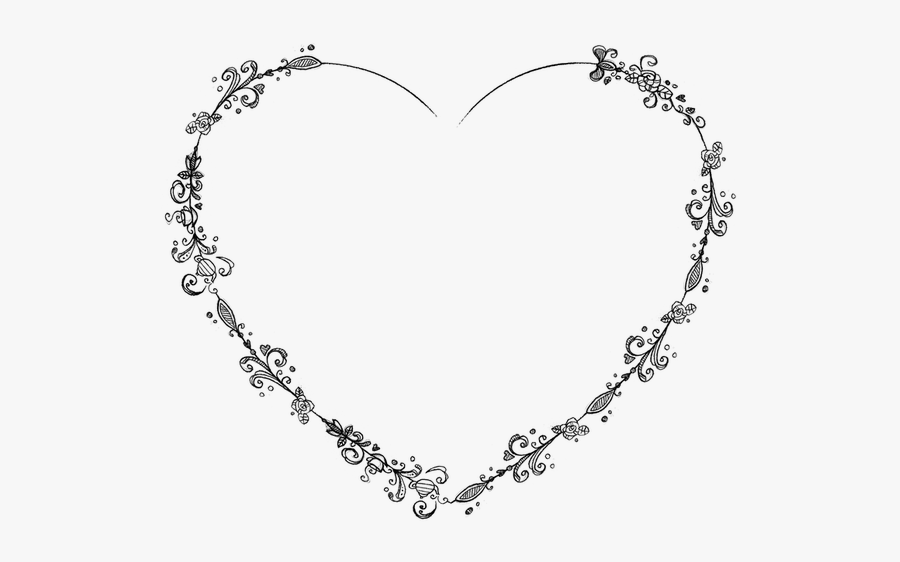 Delicate, Frame, Heart, Decorative, Scrapbooking - Free Heart Wreath