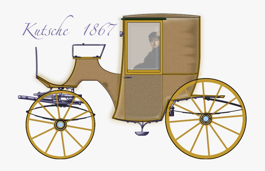 Carriage 01 Only Vector - Draw Carriage, Transparent Clipart