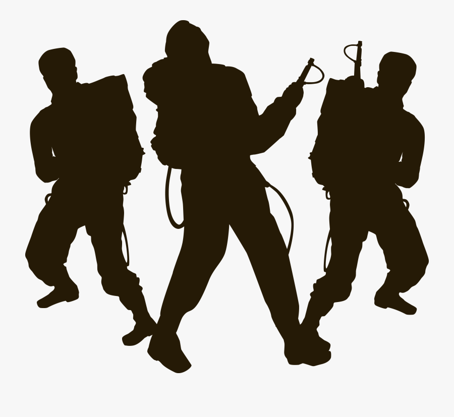 Ghost Clipart Ghostbusters - Ghostbusters Silhouette Png, Transparent Clipart