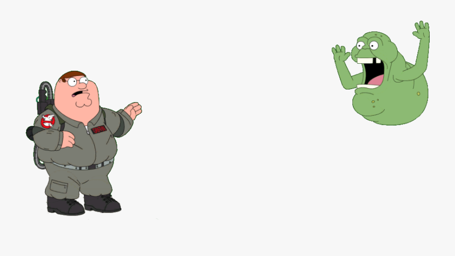 Transparent Ghostbuster Slimer Clipart - Ghostbusters Cartoon Stay Puft Marshmallow Man, Transparent Clipart