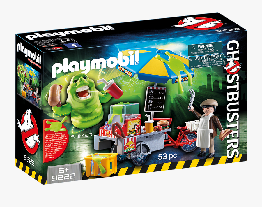 Transparent Ghostbusters Clipart - Slimer Hot Dog Stand, Transparent Clipart