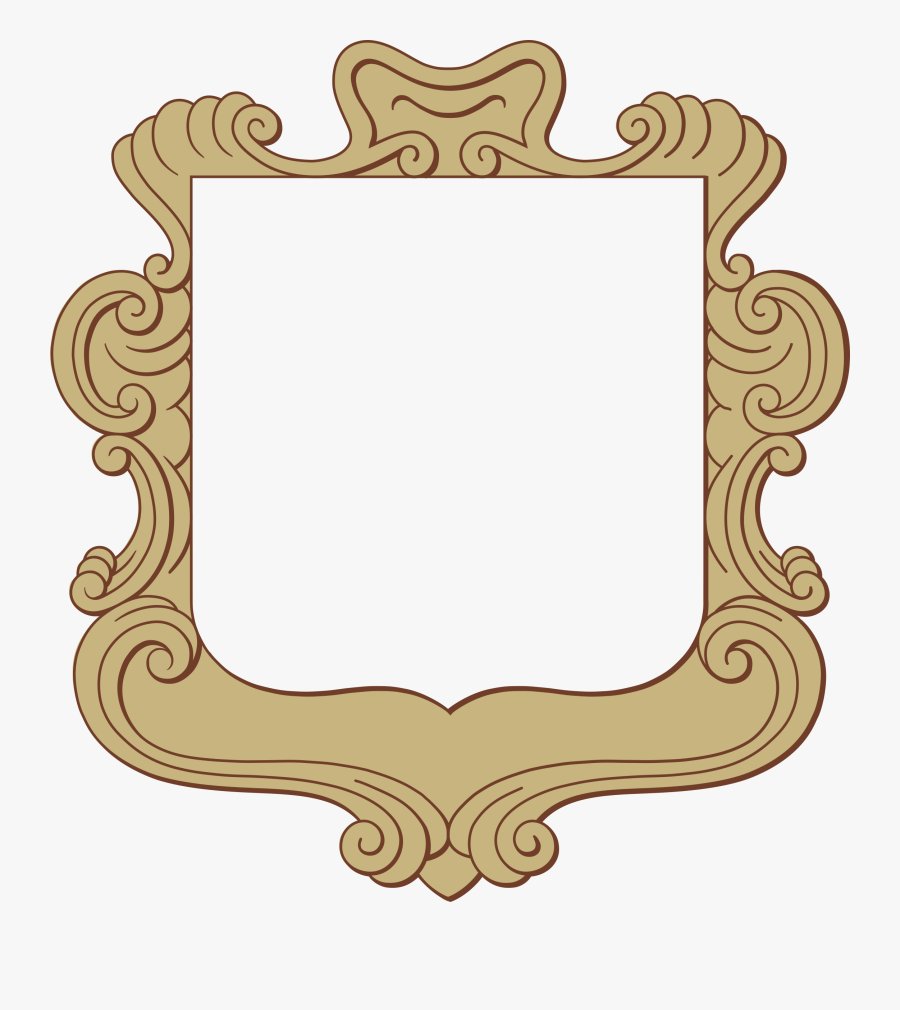 Ornate Frame 24 Clip Arts - Andorra Coat Of Arms, Transparent Clipart