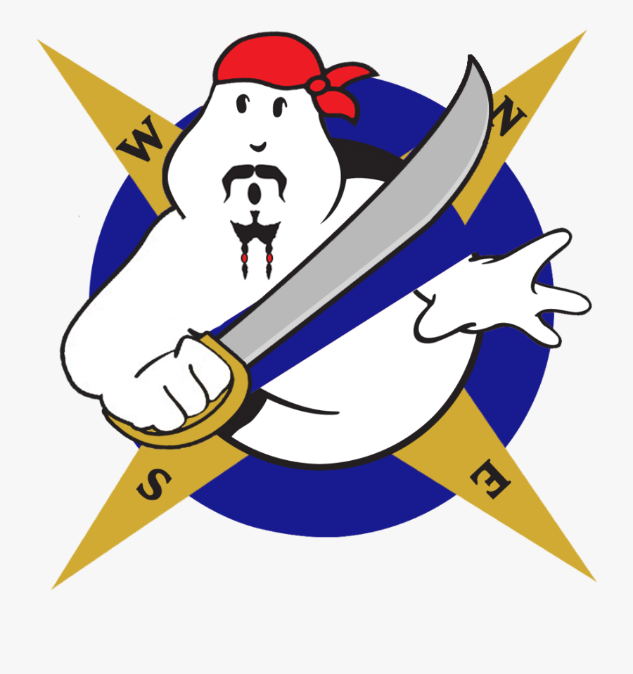 Transparent Stay Puft Png - Ghostbusters Logo Small, Transparent Clipart