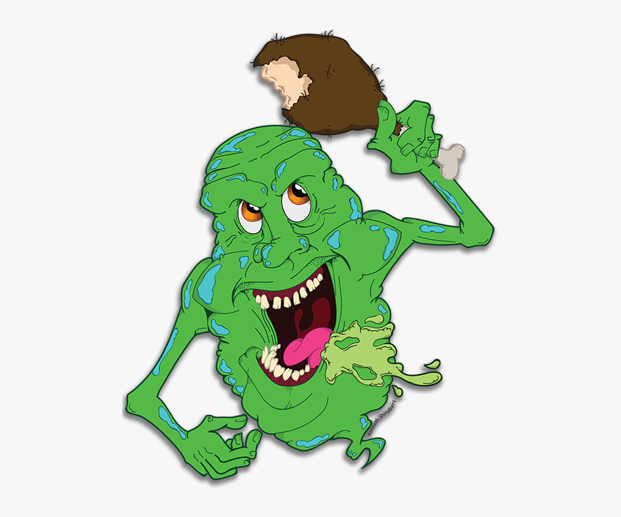 Transparent Ghostbuster Slimer Clipart - Cartoon, Transparent Clipart