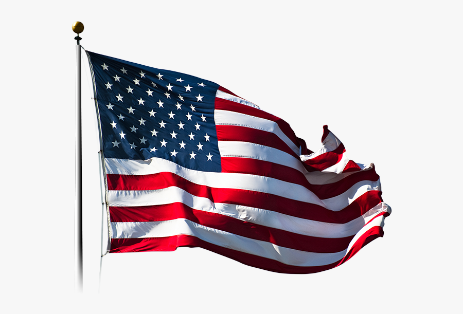 Non Copyrighted American Flag, Transparent Clipart
