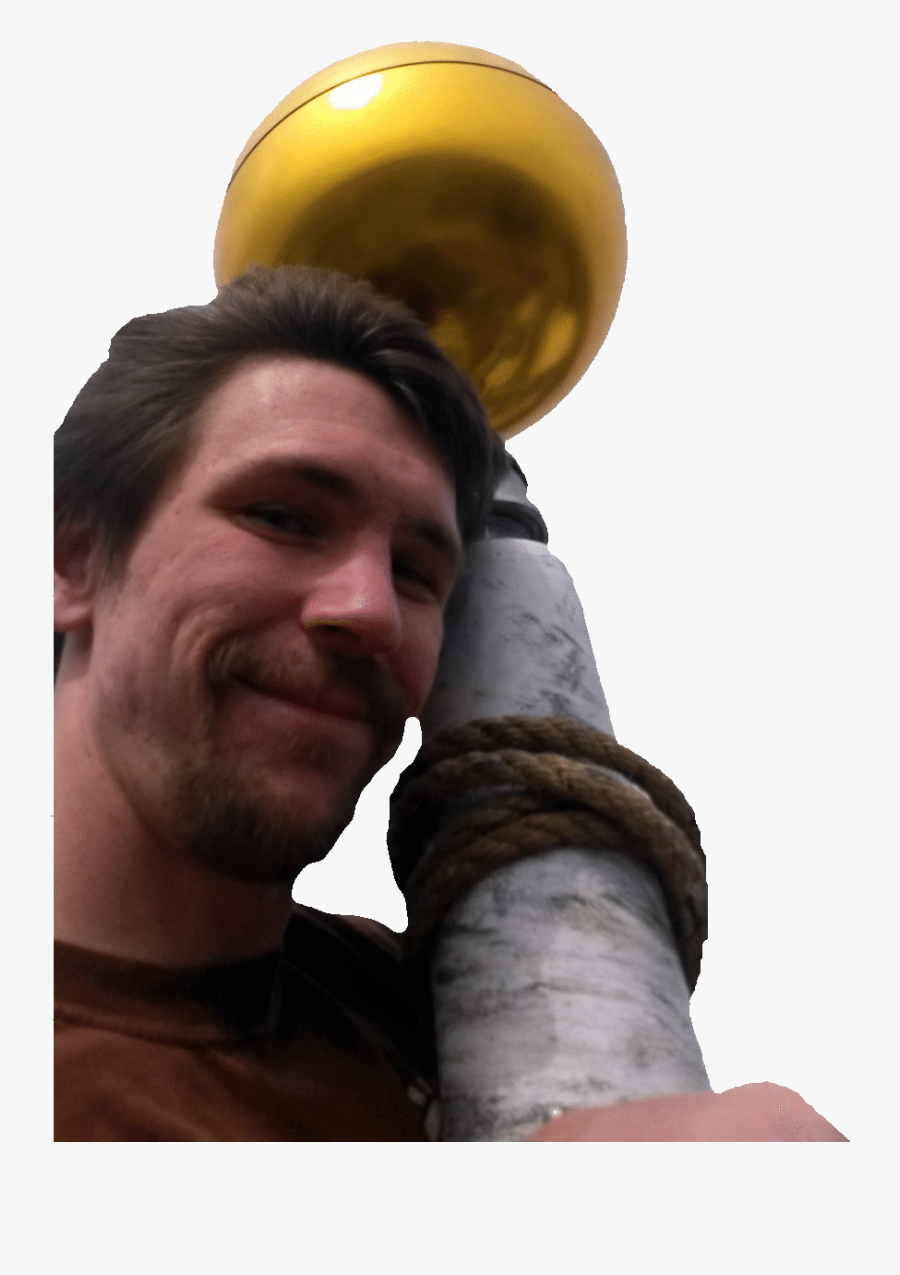 Flagpole Maintenance - Sousaphone, Transparent Clipart