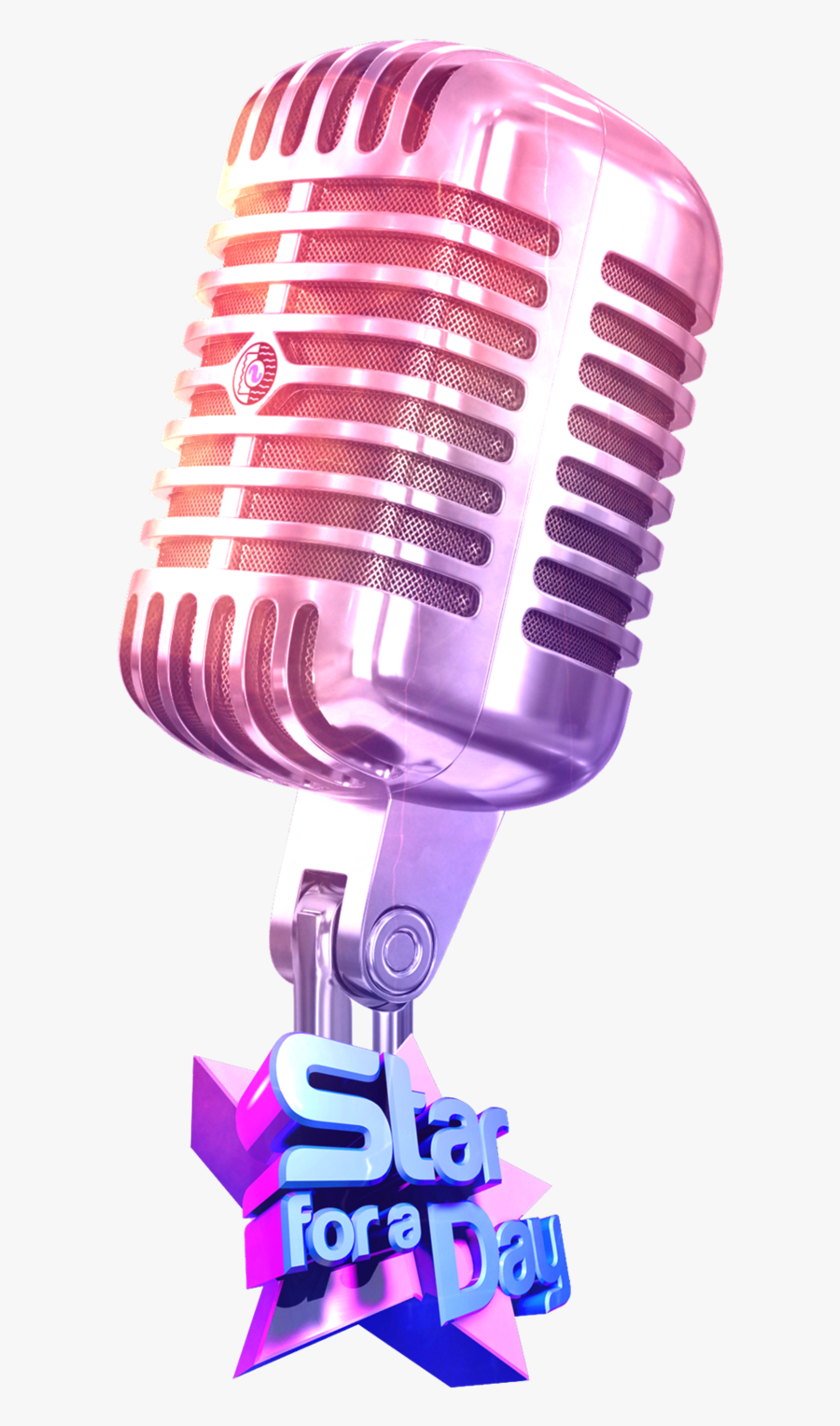 Transparent Mic Stand Clipart - Karaoke Desa Pandan, Transparent Clipart