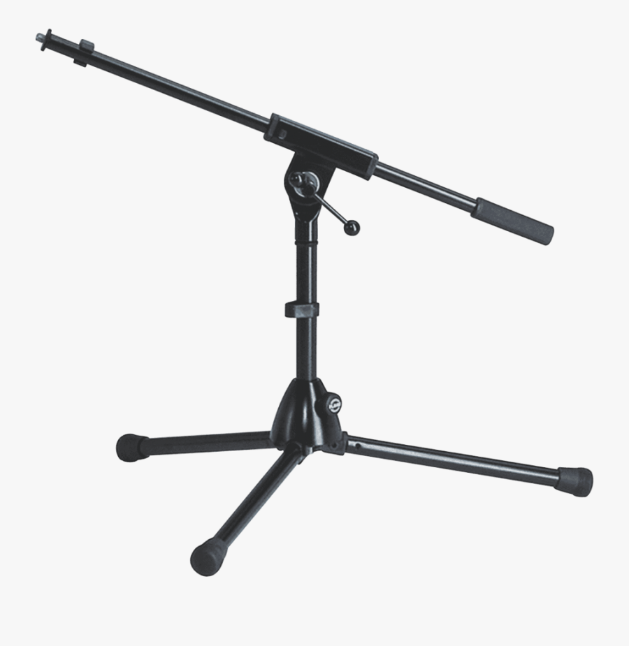 Pied Mic Bas Perchette - Short Microphone Stand With Mic, Transparent Clipart