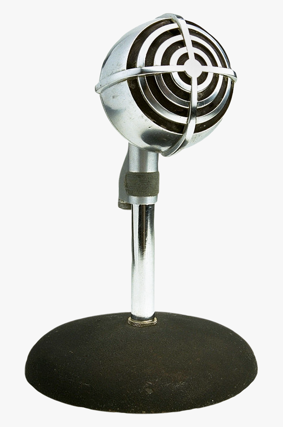 Retro Style Microphone Png Image - Microphone, Transparent Clipart