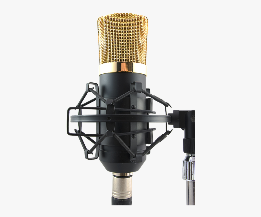 Recording Studio Microphone Png, Transparent Clipart