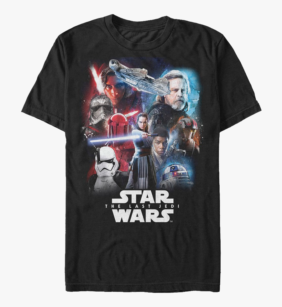 Star Wars The Last Jedi Shirt , Transparent Cartoons - Star Wars The Last Jedi Shirt, Transparent Clipart