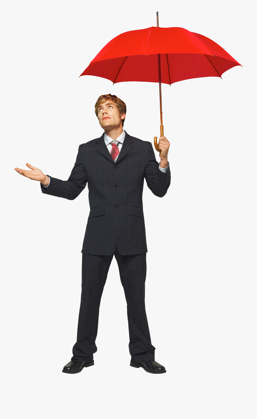 Grab And Download Businessman Icon Clipart - Person With Umbrella Transparent Background, Transparent Clipart