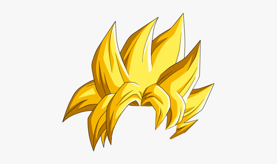 Super Saiyan Hair Png - Black Goten Ssj Rose, Transparent Clipart