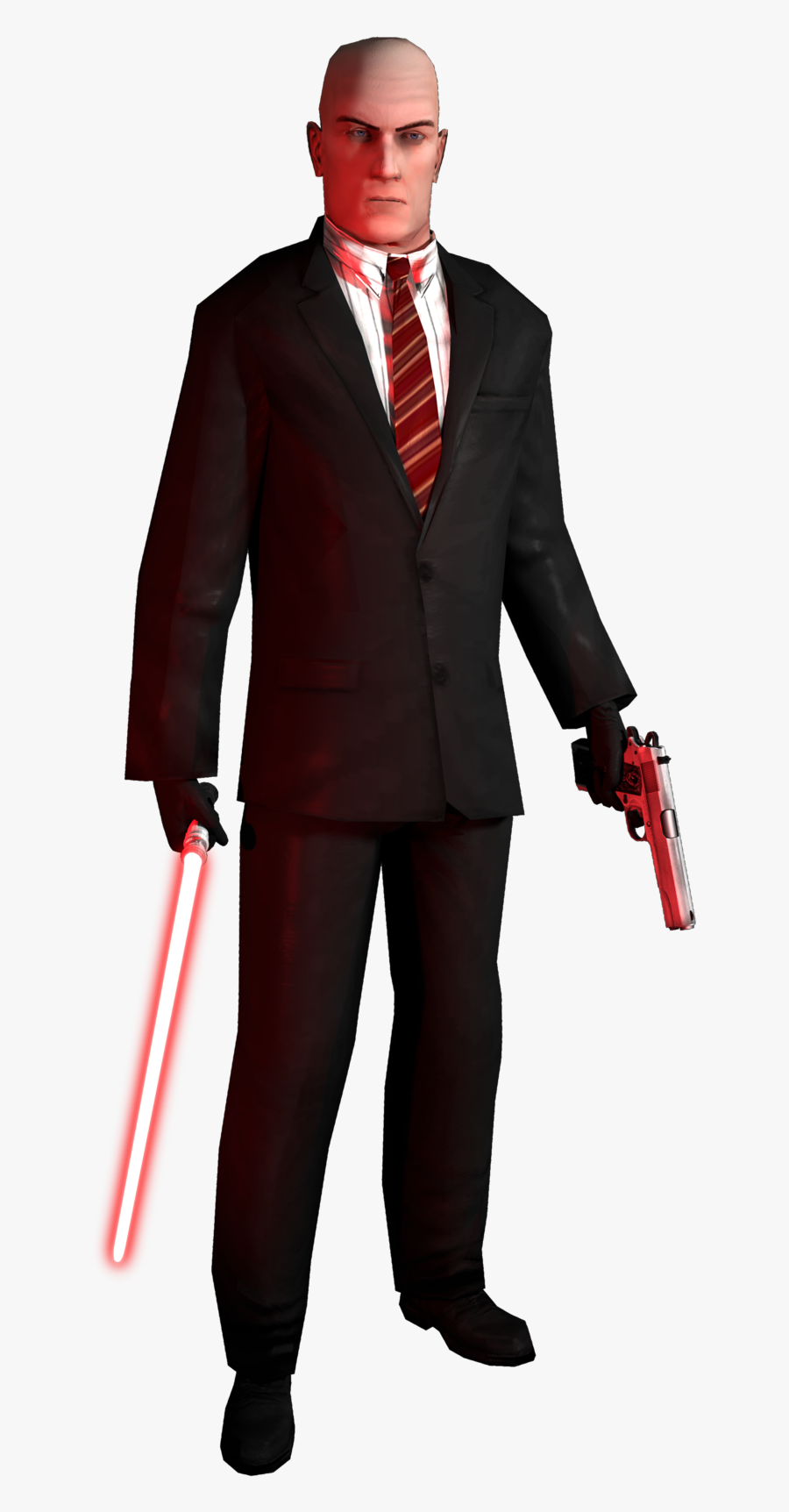 Agent 47 Png, Transparent Clipart