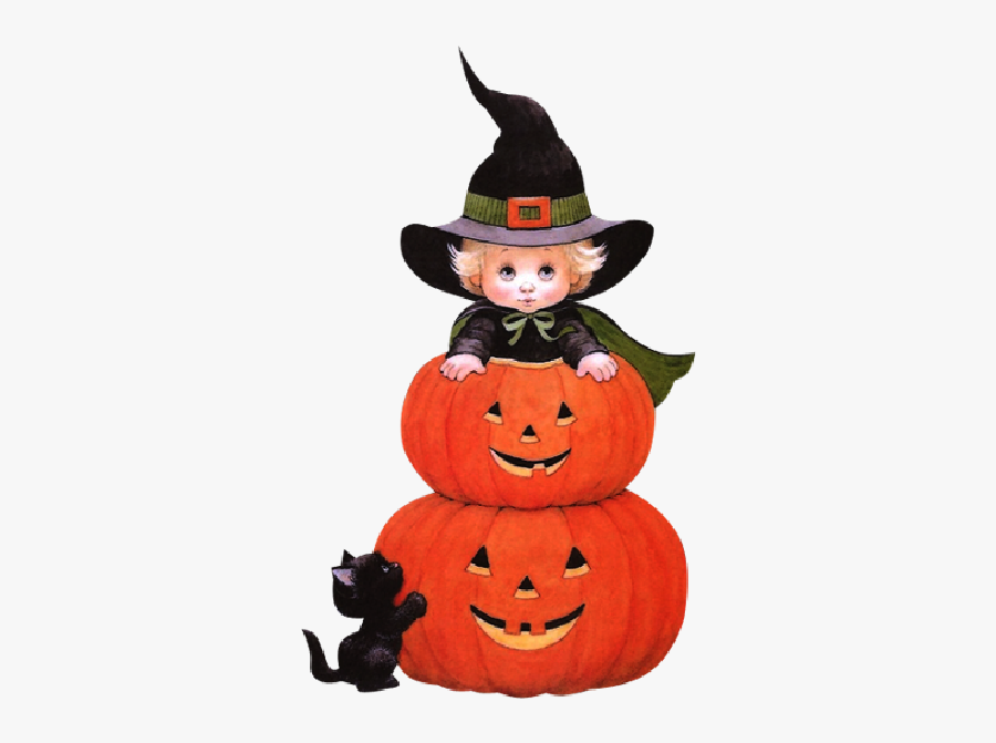 Cute Halloween Clipart, Transparent Clipart