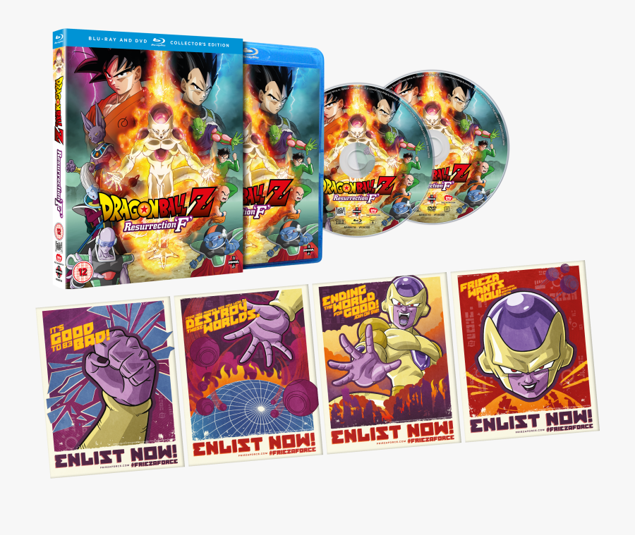 Dragon Ball Z - Dragon Ball Z Resurrection F Collector's Edition, Transparent Clipart
