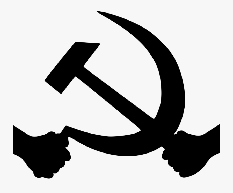 Flag Of The Soviet Union Russian Revolution Hammer - Hammer And Sickle Hands, Transparent Clipart