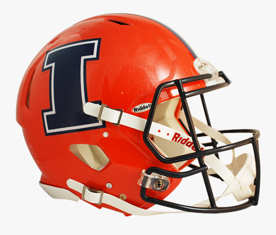 Football - Helmet - Revo - Speed - Chicago Bears Helmet, Transparent Clipart