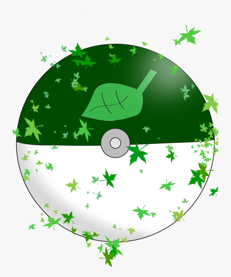 By Water Dragon - Pokemon Grass Ball, Transparent Clipart