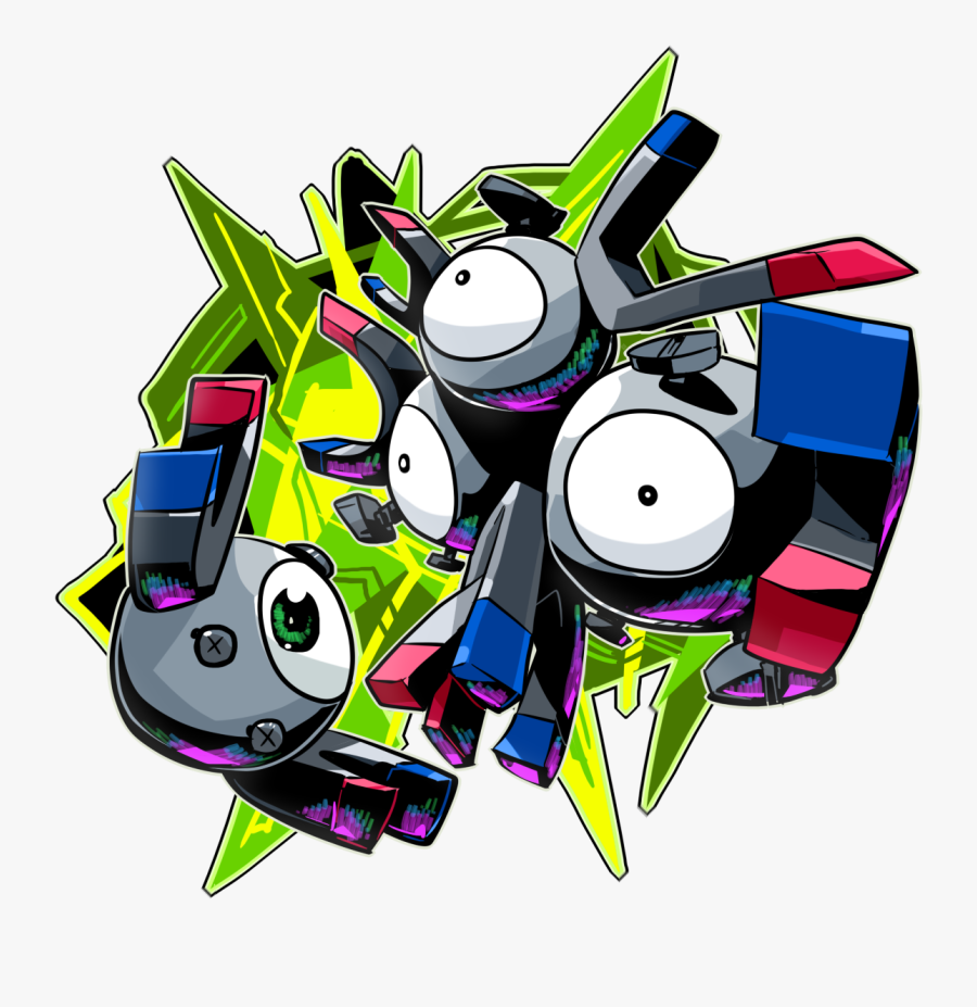 Magneton Pokemon Fan Art, My Pokemon, Pokemon Charizard, - Original Pokemon Art, Transparent Clipart