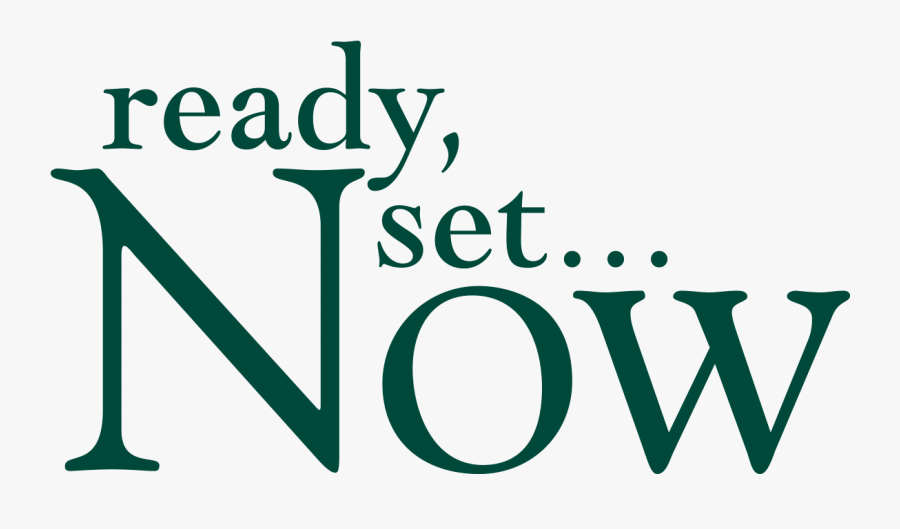 Ready, Setnow Campaign Logo, Transparent Clipart