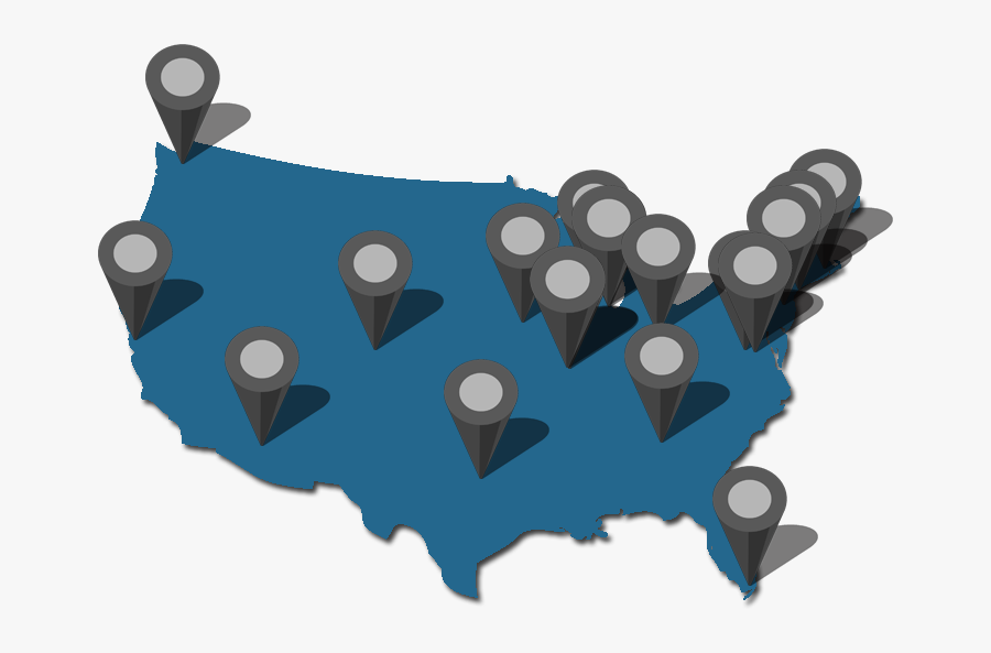 And International Cities Including Singapore, Toronto, - Cupertino On A Map, Transparent Clipart