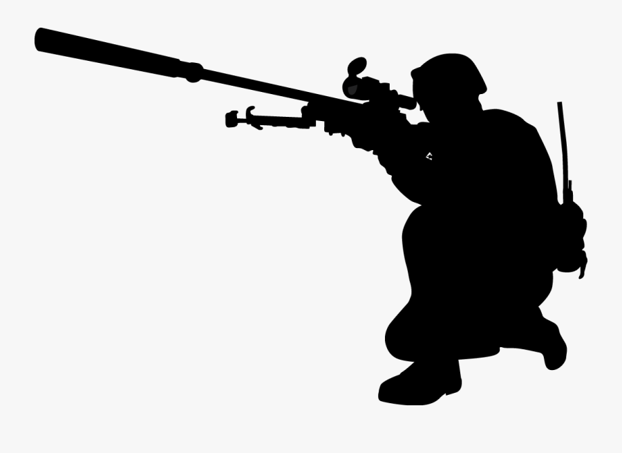 Army Silhouette Png - Soldier Silhouette Png, Transparent Clipart