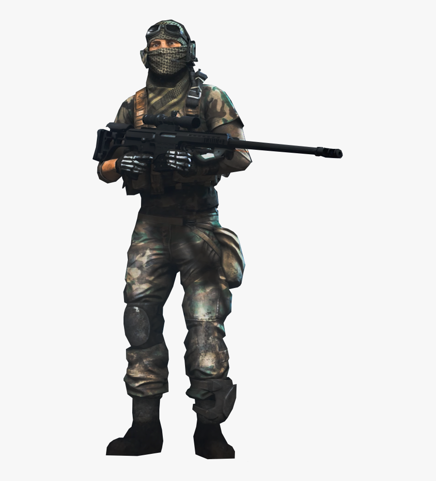 Army Men Png - Loadout Sniper Battlefield 3, Transparent Clipart
