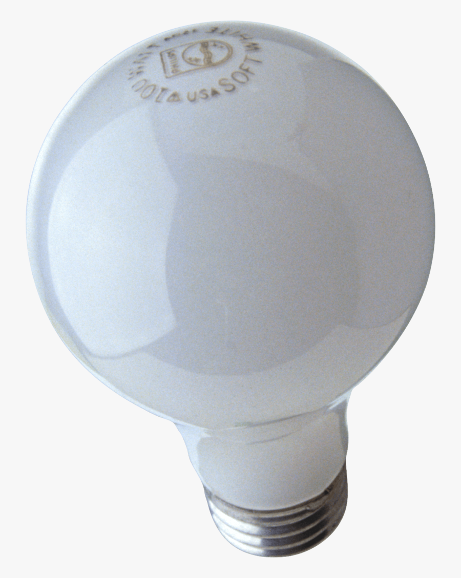White Light Bulb, Transparent Clipart