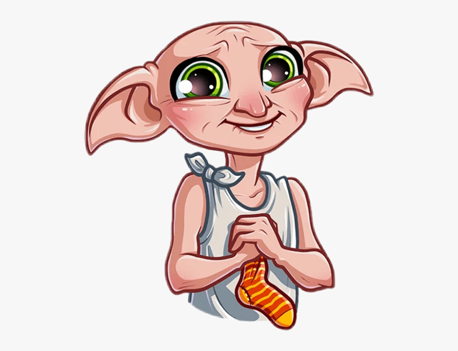 #harrypotter #dobby - Harry Potter Sticker Whatsapp, Transparent Clipart