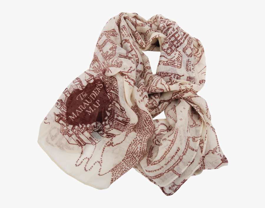 Marauders Map Lightweight Scarf Weird Funny Gags Gifts - Marauders Map Png, Transparent Clipart