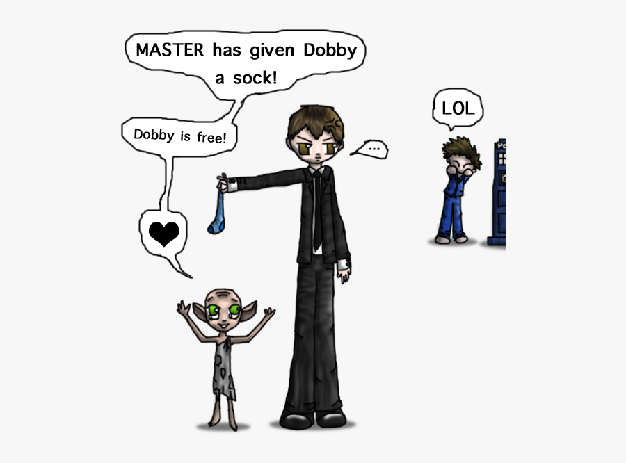 Transparent Dobby Png - Harry Potter Chibi Dobby, Transparent Clipart