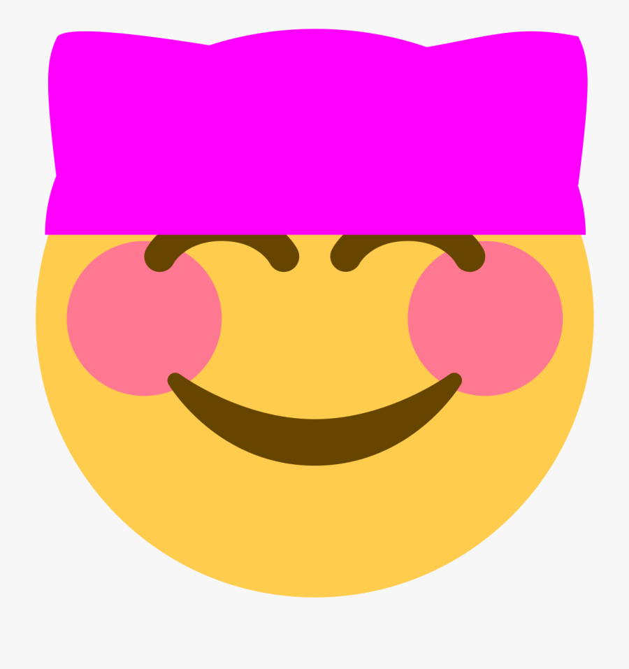 Women's March Emoji, Transparent Clipart