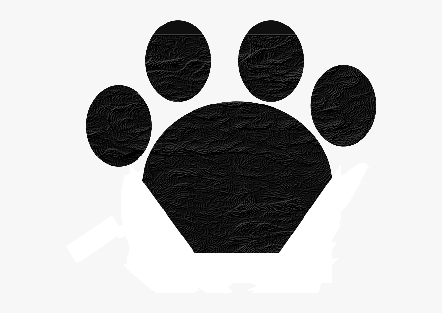Black Cat Paw - Domestication Clip Art, Transparent Clipart