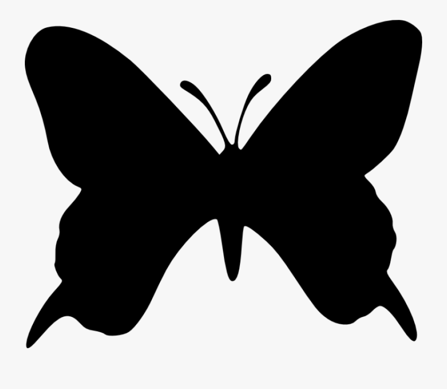 Butterfly Stencils, Transparent Clipart