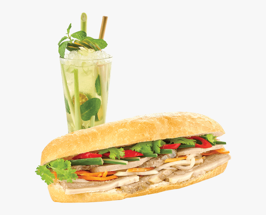 Vietnamese Banh Mi Set In Singapore - Nam Nam Banh Mi, Transparent Clipart