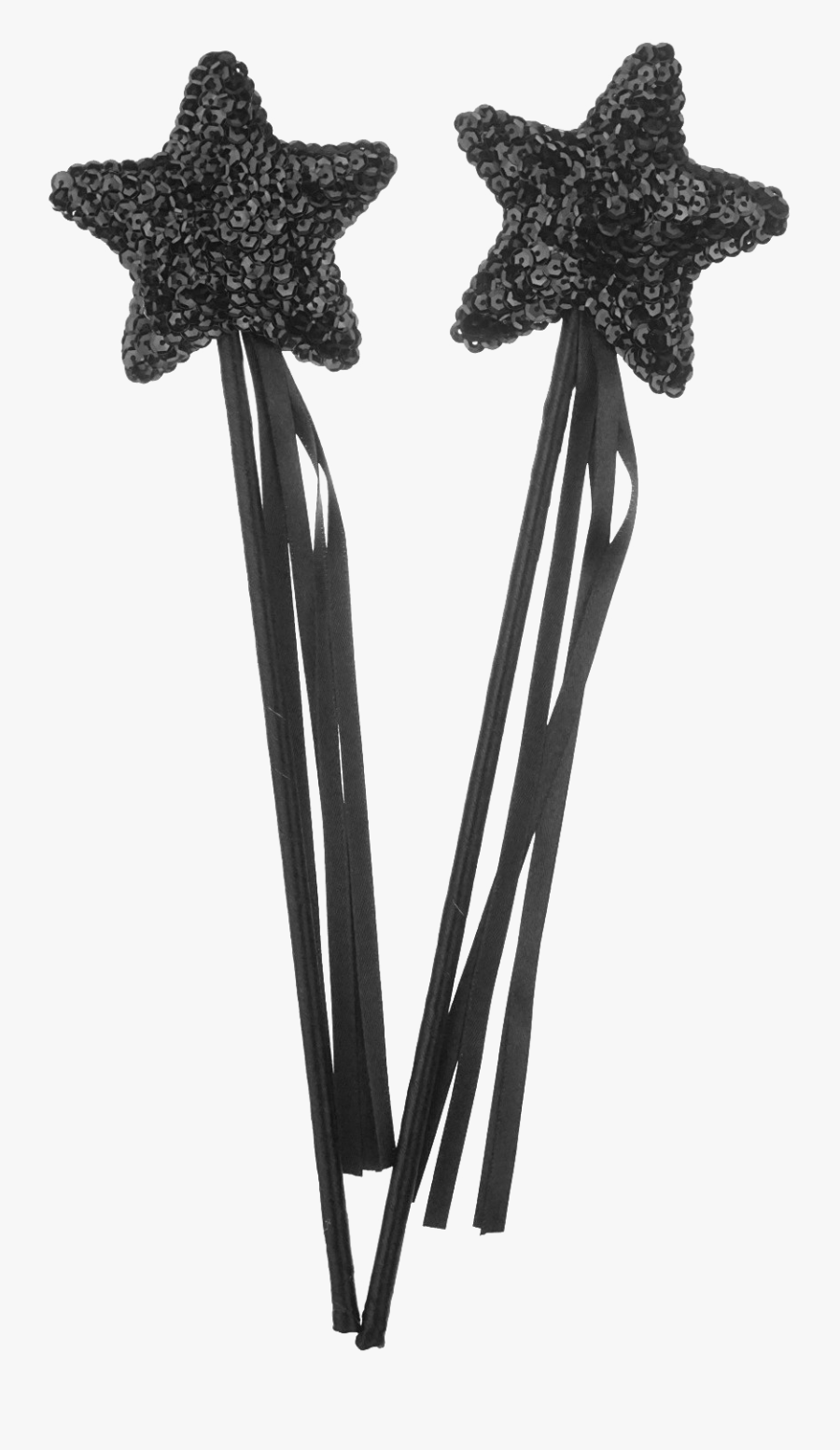 Princess Wand Png Images - Black Princess Wand, Transparent Clipart