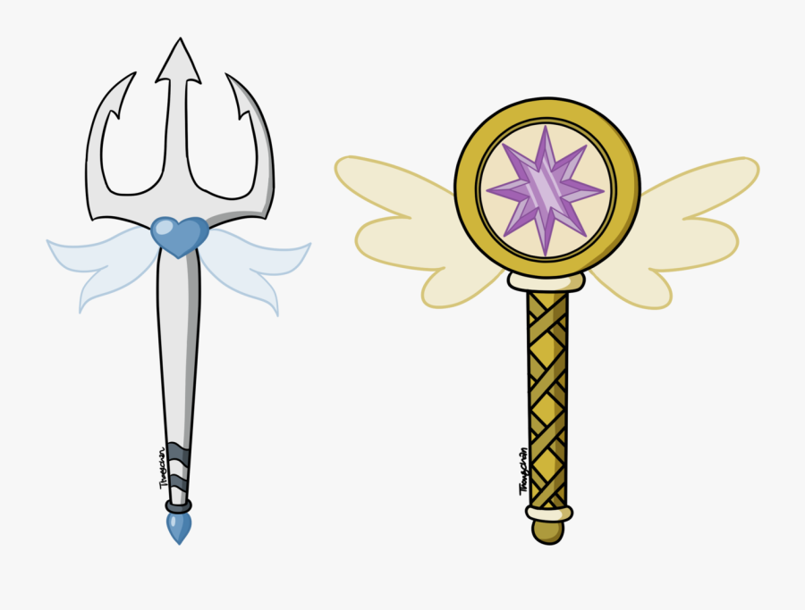 Star Vs The Forces Of Evil Butterfly Wand, Transparent Clipart