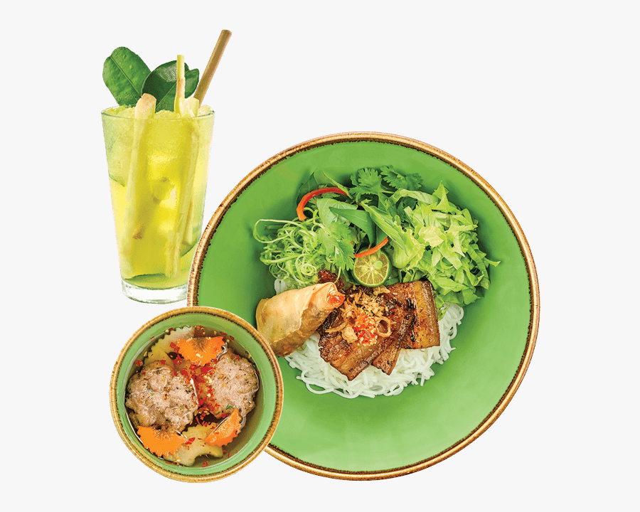 Vietnamese Pho Set In Singapore - Namnam Bun Cha, Transparent Clipart