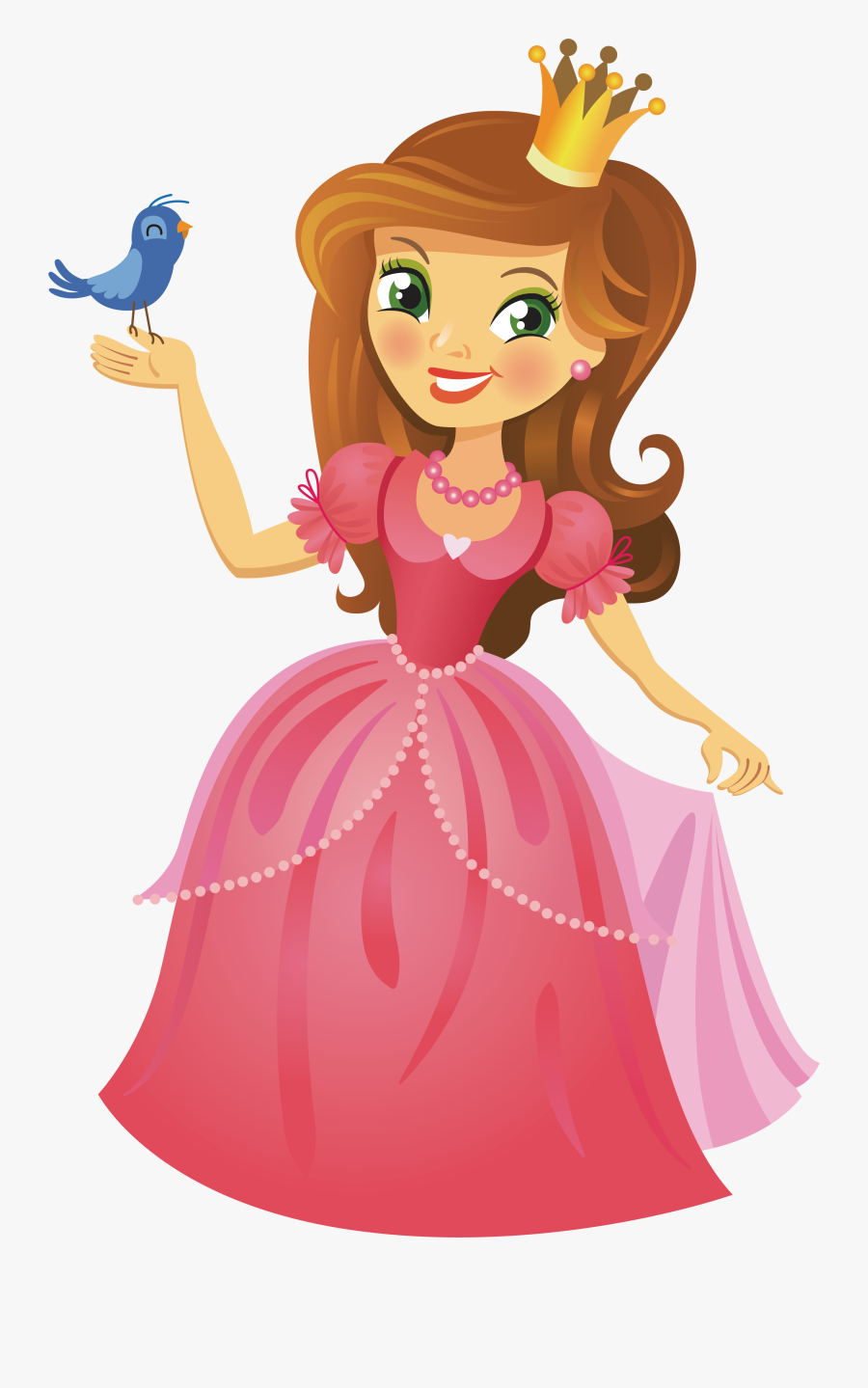 Fairytale Clipart Princess Birthday - Happy Birthday To Princess, Transparent Clipart