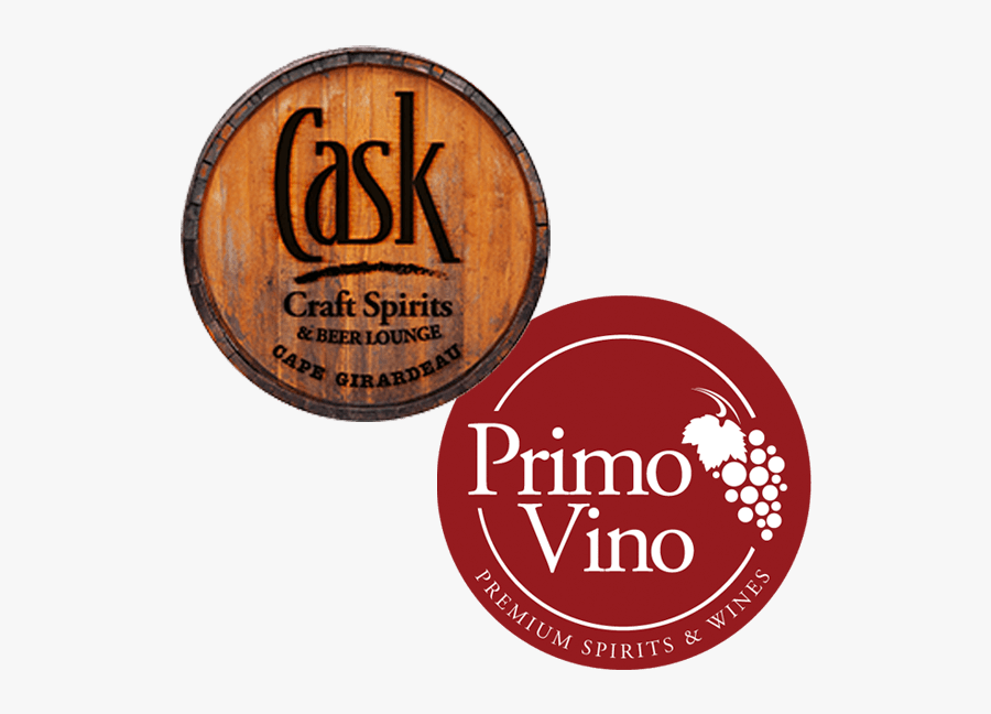 Cask/primo Vino Logo - Circle, Transparent Clipart