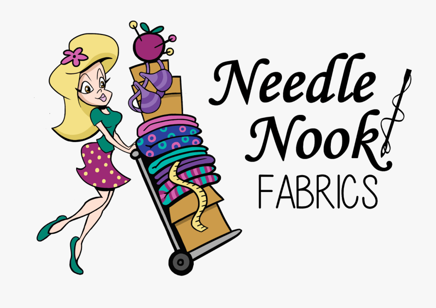Needle Nook Fabrics It - Needle Nook Fabrics, Transparent Clipart