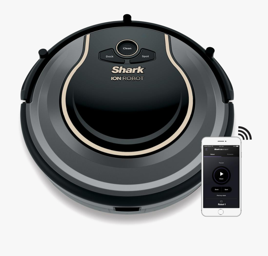 Robotic Vacuum Cleaner Png Background Image - Best Robot Vacuum Cleaner 2018, Transparent Clipart