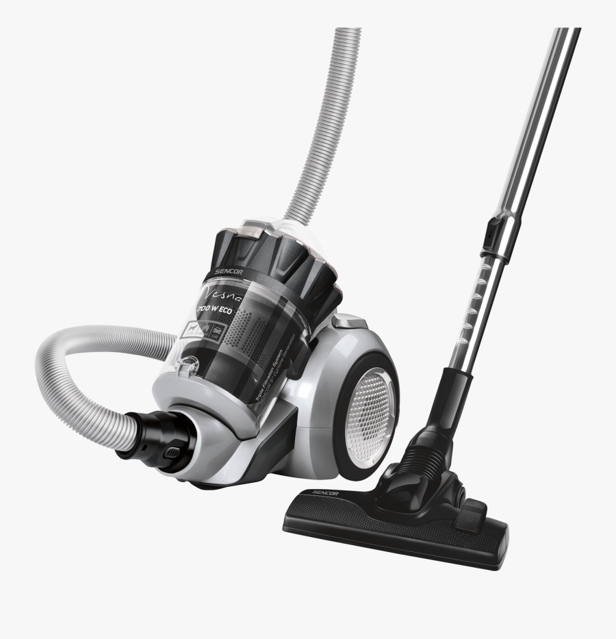 Black Vacuum Cleaner Png Image - Bezsáčkový Vysavač Sencor, Transparent Clipart