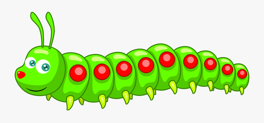 Caterpillar Vegetable Fruit Plant Stem Firkin - Caterpillar Clip Art, Transparent Clipart